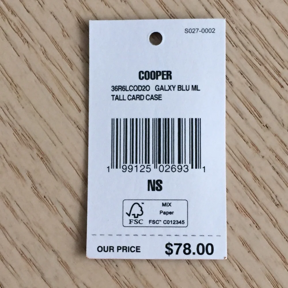 Michael Kors Cooper Galaxy Blue Multi Card Holder